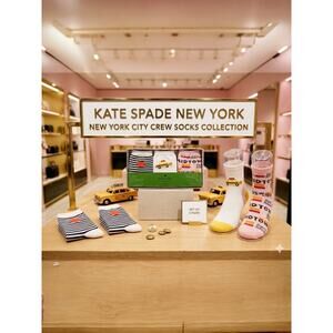 Kate Spade New York 3-Pack Crew Socks New